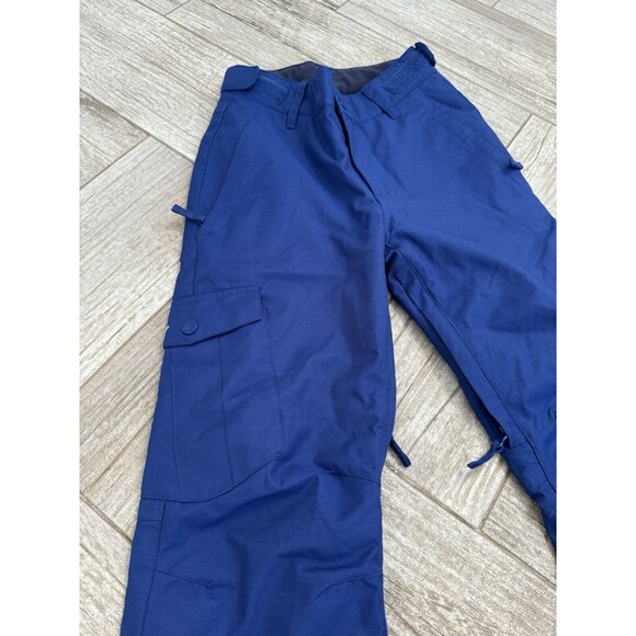 Roxy Backyard Insulated Snowboard Pant Girls Mazarine Blue Size 10 Medium - Picture 7 of 9